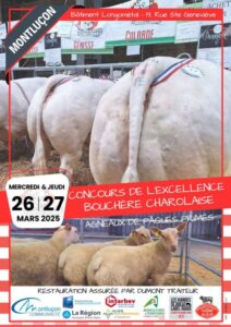 Concours excellence bouchère charolaise Montluçon 2025