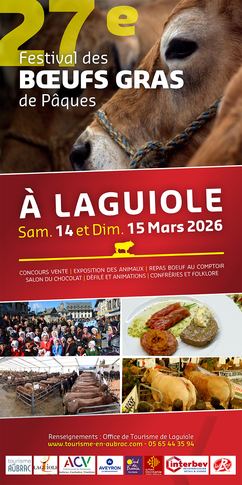 Le Festival des Bœufs Gras de Pâques – Laguiole